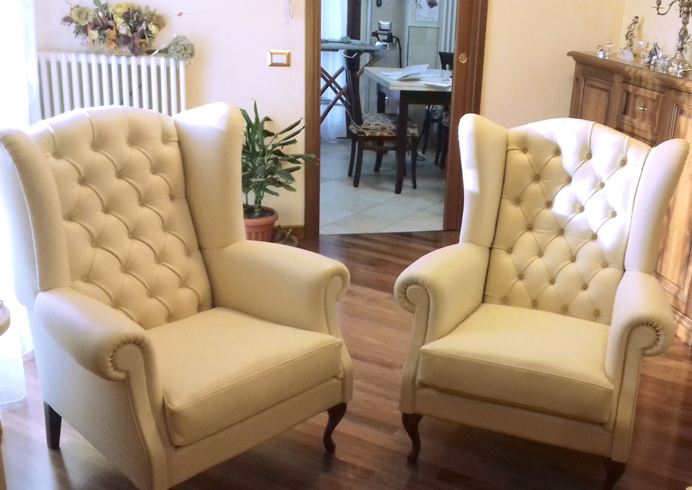 Tappezzeria nuovo salotto